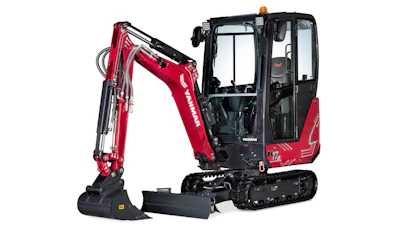 Yanmar Sv17e Compact Excavator