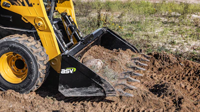 The branded attachment line will include a full range of buckets, pallet forks, grapples and brush mowers.