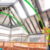 Tirmble's XR10 uses HoloLens 2 to show the wearer what project designs should look like, superimposed to scale over their view of the actual project site to clearly communicate the intended result.