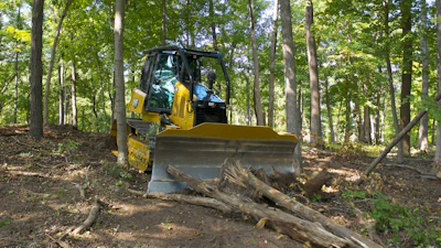 The D4 can be ordered with specialized guarding for Forestry/Land Clearing.