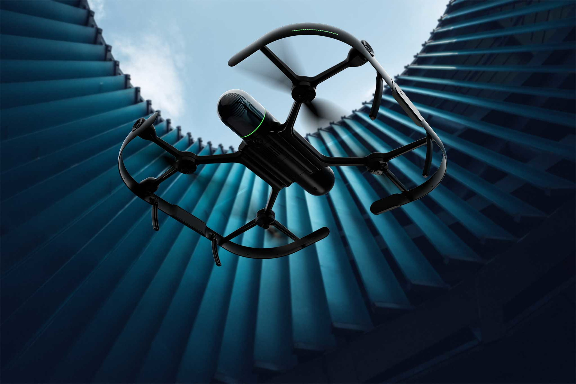 Leica Blk2 Fly Modern Roof