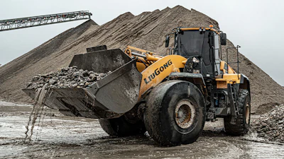 LiuGong North America will showcase its quarrying and aggregate equipment and feature its 856H Stage V, 890H (shown), 913FCR and 922F models.
