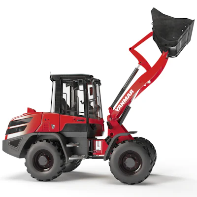 Yanmar V8 compact wheel loader