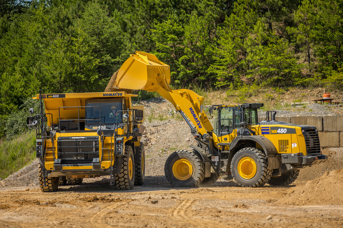 Komatsu Wa480 8 Wheel Loader
