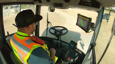 Trimble Horizontal Steering Control For Soil Compactors