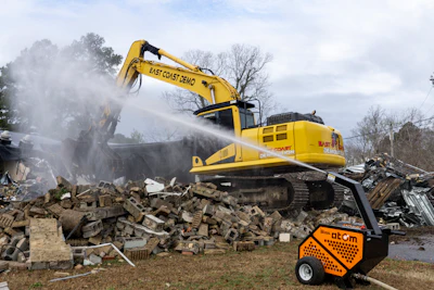 Dust Boss Atom At East Coast Demolition School Project