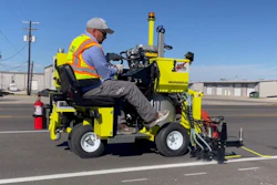 Pavement surfaces must be clean, debris free and dry before application as moisture on the surface can decrease the bonding ability.