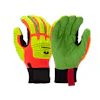 Pyramex Impact Resistant Gloves Yellow Green