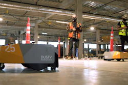 Dusty Robotics In Use