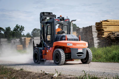 Creating efficiencies with a forklift fleet can, in turn, save on the bottom line.