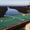 An aerial view of TyBot in action.
