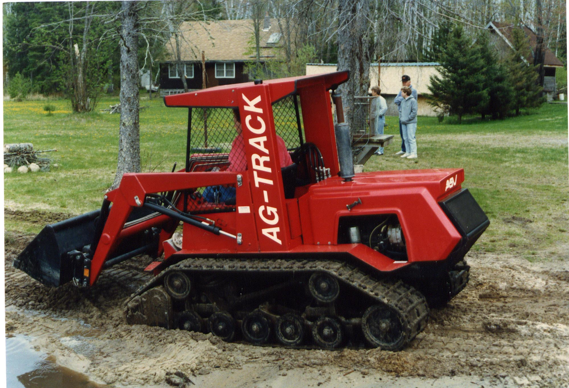 The cosmetically restored Ag-Track is now on display at ASV’s headquarters in Grand Rapids, Minnesota.