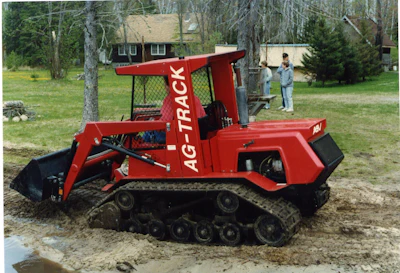 The cosmetically restored Ag-Track is now on display at ASV’s headquarters in Grand Rapids, Minnesota.
