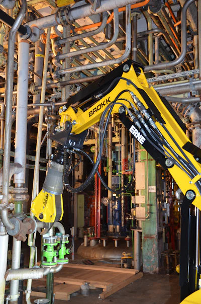 Shears are another attachment that, when paired with a demolition robot, can significantly increase safety and productivity on a demolition jobsite.