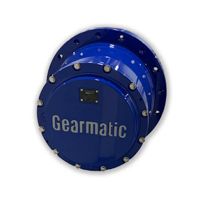 The TD Series offers a wide range of gear ratios and mounting options among the eleven models, providing a solution for new or replacement drives for tracked vehicles used in industrial applications.