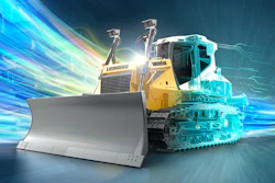 The Liebherr Generation 8 crawler dozers feature hydrostatic drive, offering complete speed adjustability and hydraulic responsiveness.