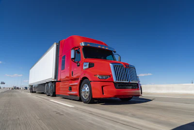 Equipped with safety and connectivity features, the 57X is available with Detroit Powertrain components, including Detroit DT12 Direct or Overdrive AMT transmissions.