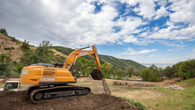Designed for heavy construction work, the excavators are equipped with a 10-in. LCD display, four new operating modes and fleet management features.
