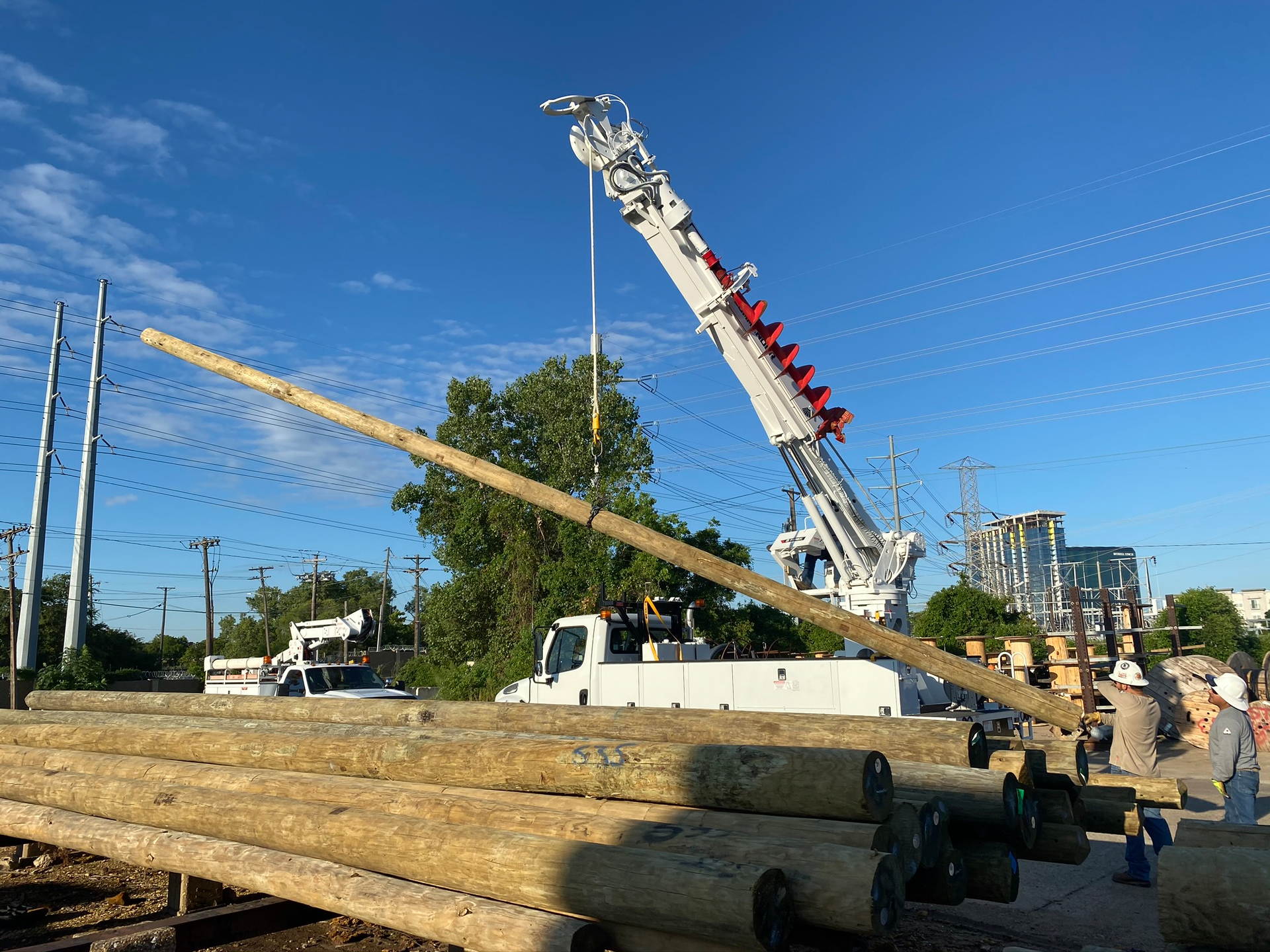 Reading and understanding digger derrick load charts is vital.