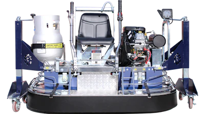 The DiamaPro Systems ROG-60 Ride-On Concrete Grinder and Polisher