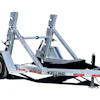 An update to the model design is the auto-locking reel bar system. The auto-locking reel bar system eliminates the use of pins and brackets; it now utilizes a locking plate system.