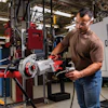 The 760 FXP Power Drive is capable of working with 0.125-in. to 2-in. pipes and can be used for multiple new construction and repair applications on mechanical, electrical, plumbing, HVAC and oil and gas projects.