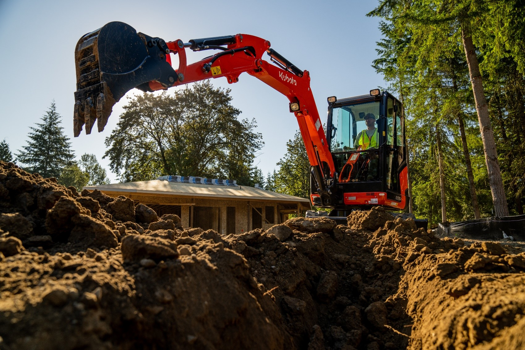 Kubota excavator