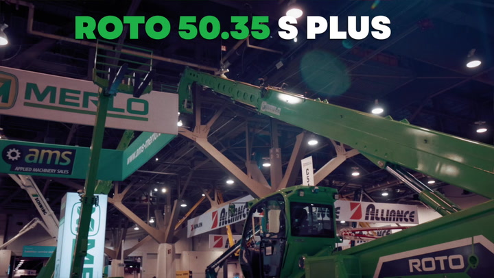 Austin Bailey Talks ROTO 50.35 S Plus Telehandler at WOC 2023