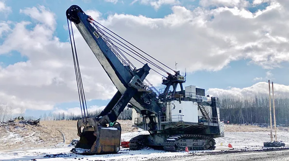 P&H 4100XPB Front Shovel,