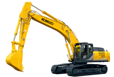 Equipped with three working modes, the SK350LC-11 features a 265-hp Isuzu Tier 4 Final engine to support lifting heavy loads and operating large tools.