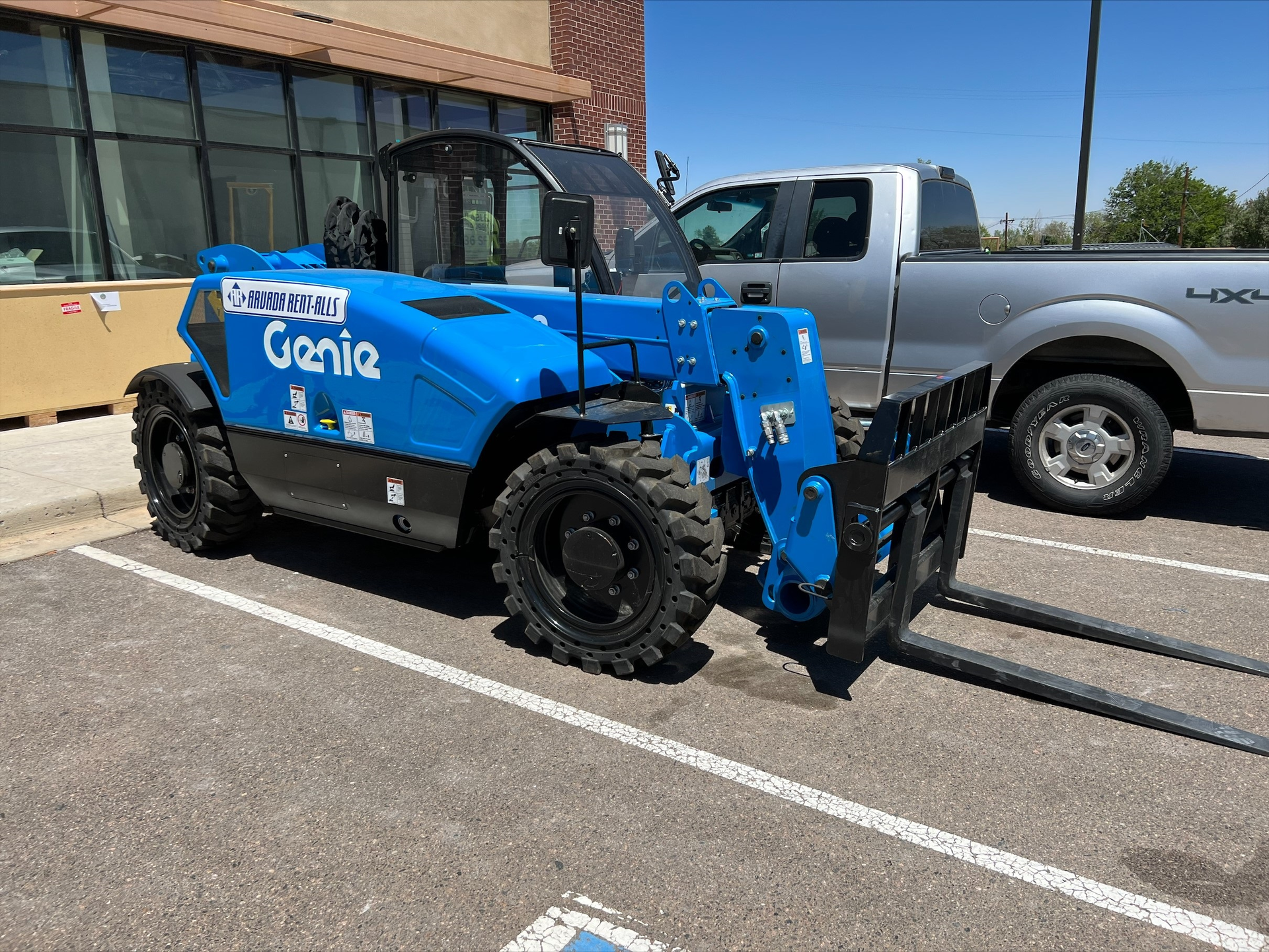 Arvada Rent-Alls was more than relieved to find out its forklift had been recovered and was waiting to be picked up at the rental shop of an industry friend.