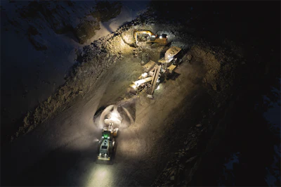 INTELLilight is an intelligent lighting system designed to allow the operator to control the lighting via an app on a smartphone, designed to reduce operator fatigue and help improve worksite safety.