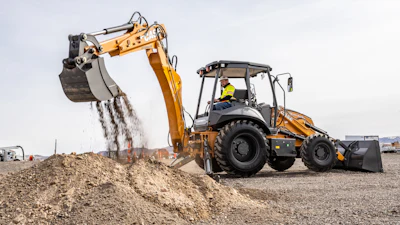 Case Utility Plus Backhoe Loader