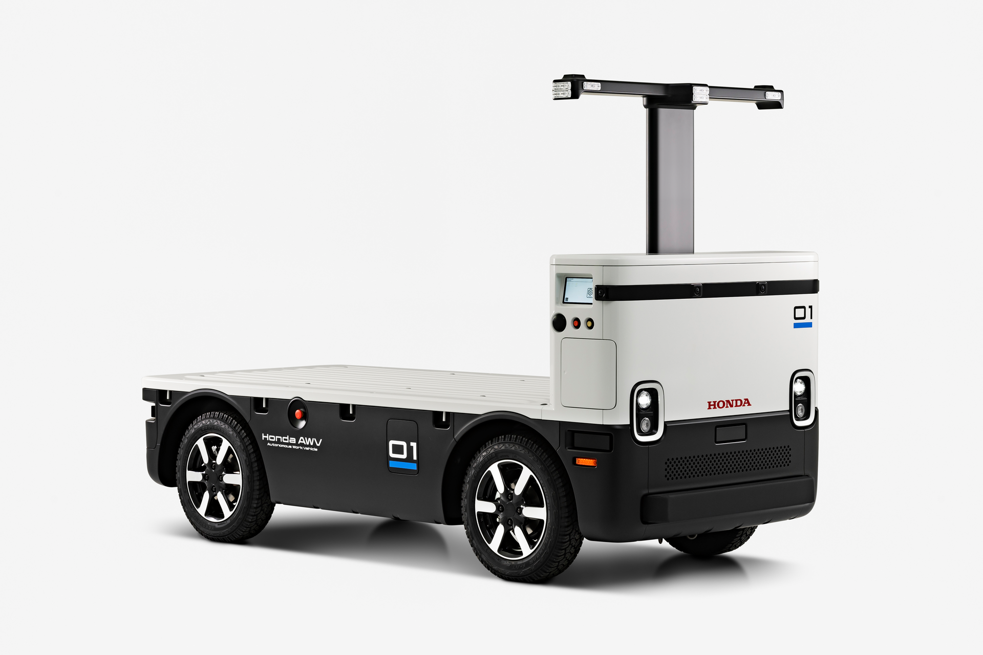 With the ability to operate autonomously – or manually via remote control – the Honda AWV could provide a wide range of services to industries that need autonomous operation or delivery solutions.
