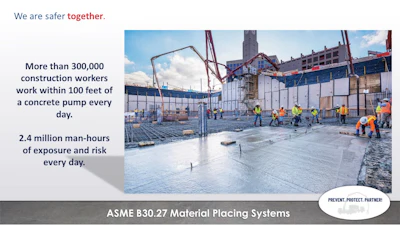 CONEXPO/CON-AGG Brings Safety Awareness Of The Concrete Pump