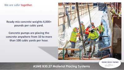 CONEXPO/CON-AGG Brings Safety Awareness Of The Concrete Pump