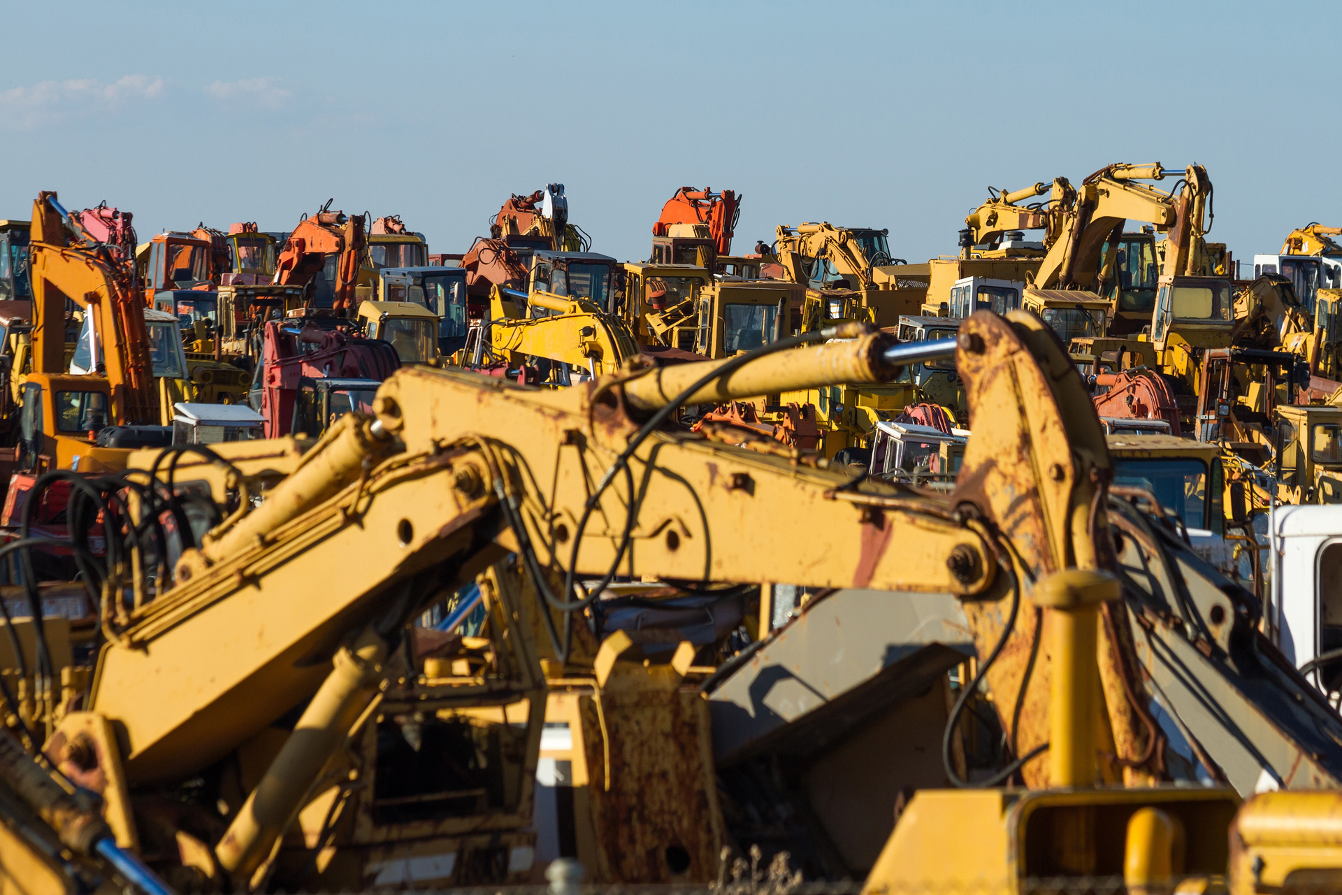 Equipment costs are close to 20% of total construction costs.