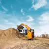 The tread on the rubber track is made of a high-performance compound for resistance against cuts, tears and abrasion – factors that can affect durability and product performance.
