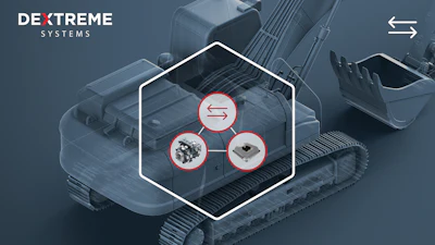 At the core of each Dextreme system is the Danfoss Digital Displacement pump, a digitally controlled hydraulic pump for off-highway machinery.