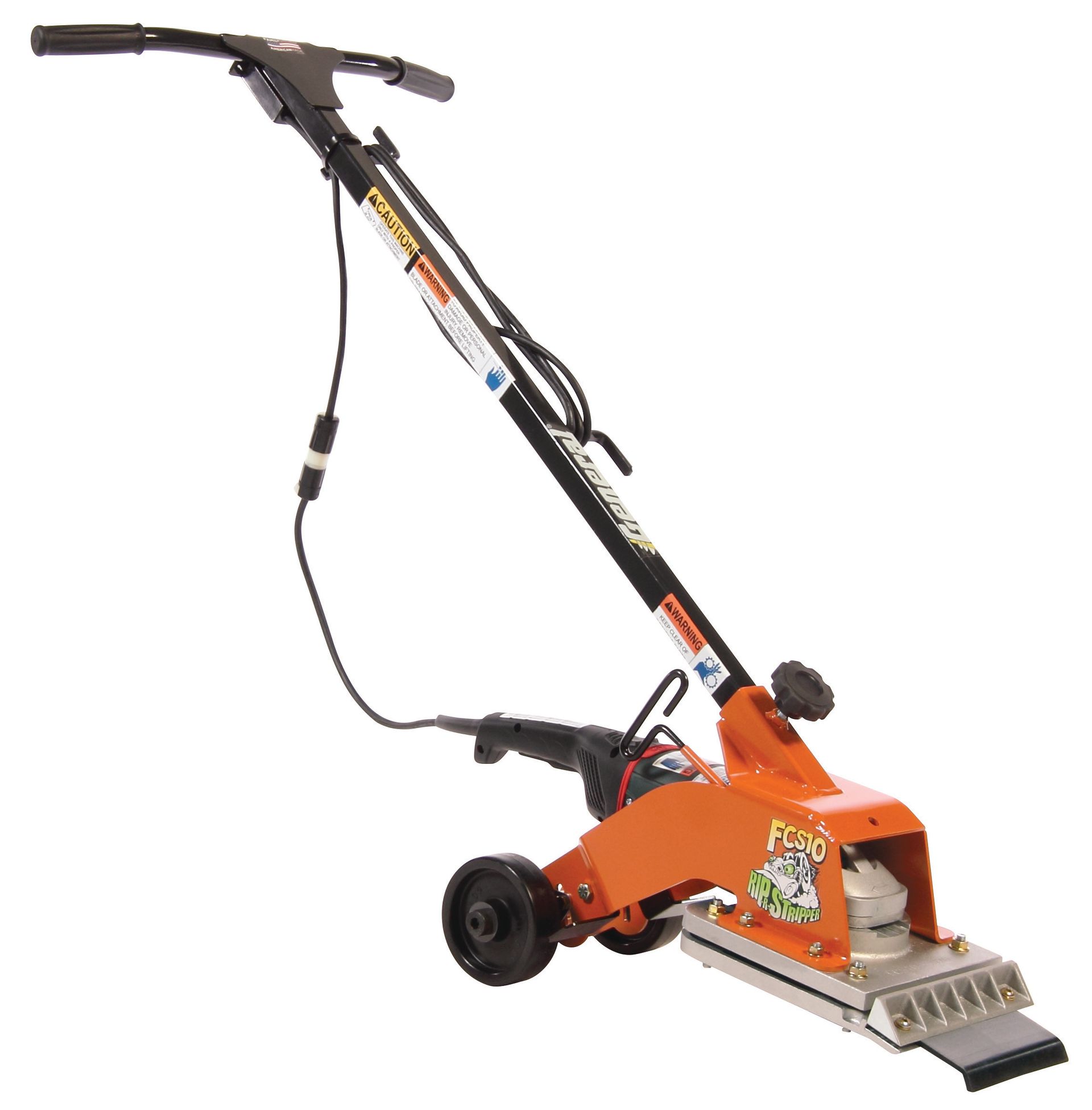 The FCS10GEN2 is compatible with various 10-in. wide straight and scoring type blades for use on wood and concrete surfaces.