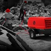 Equipped with a liquid-cooled, three-cylinder Kohler diesel engine, the CPS 185-100 is built to power two 90-lb. breakers, or other additional tools, and ranges up to 125 psi.