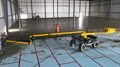 The E-Z Placer Concrete Line Pump Placer