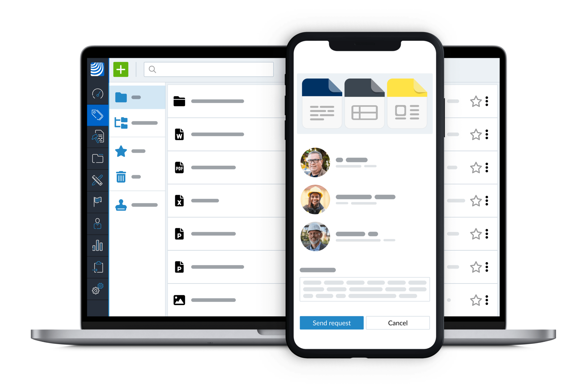 The Document Management feature has been specifically designed in response to calls from existing PlanRadar subscribers for a way to collate and manage data between in-field and back-office teams.