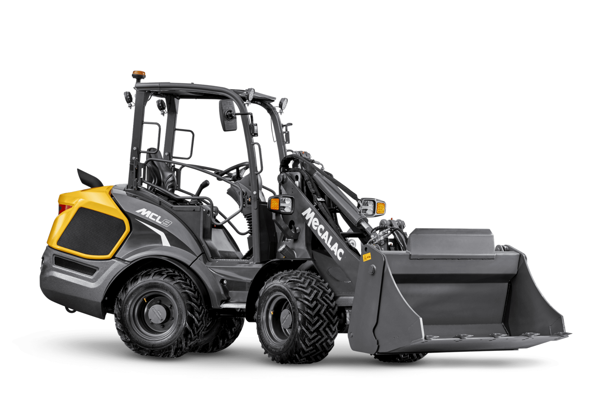 The new compact loader models include: MCL2, MCL4, MCL4+, MCL6, MCL6+ and MCL8.