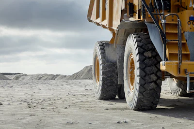 Tires play a crucial role in ensuring the safe and efficient operation of construction equipment.