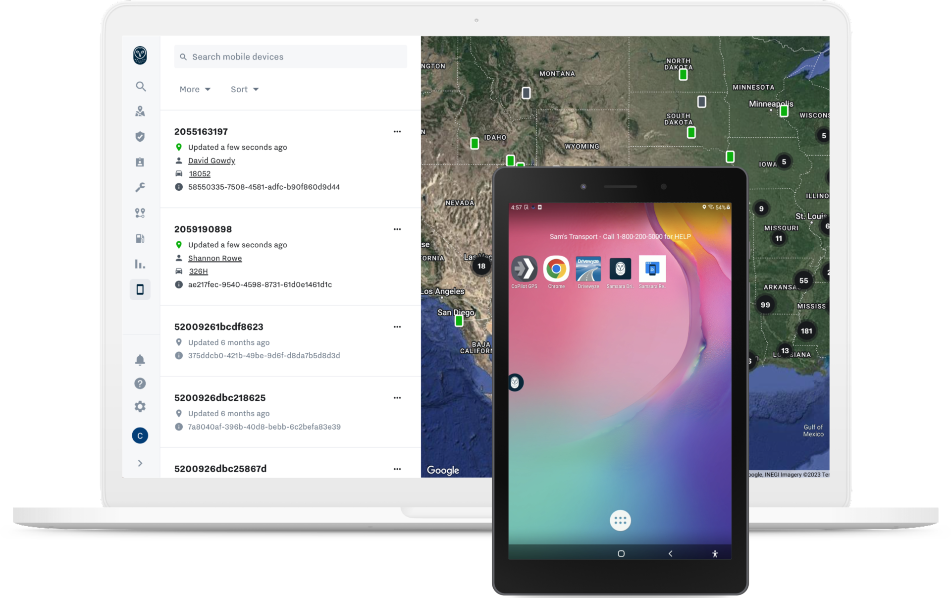 Samsara Mobile Experience Management was launched today at Samsara Beyond, along with other functionality applicable to the construction industry.
