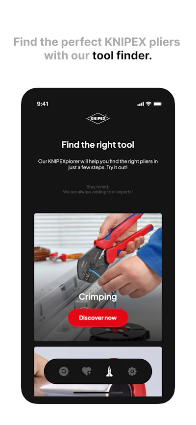 With over 1,300+ tools in the product assortment, the Product Search Functionality allows users to find an item by searching for the keyword or part number.