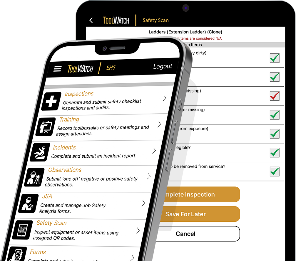 The addition of EHS expands the ToolWatch construction operations platform to integrate safety and compliance with other jobsite workflows and data.