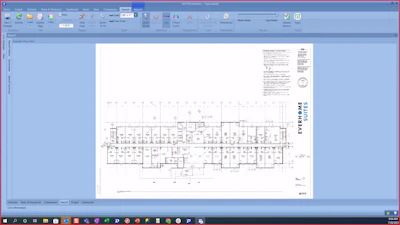 The integration supports 2D takeoff while simultaneously building a construction estimate.