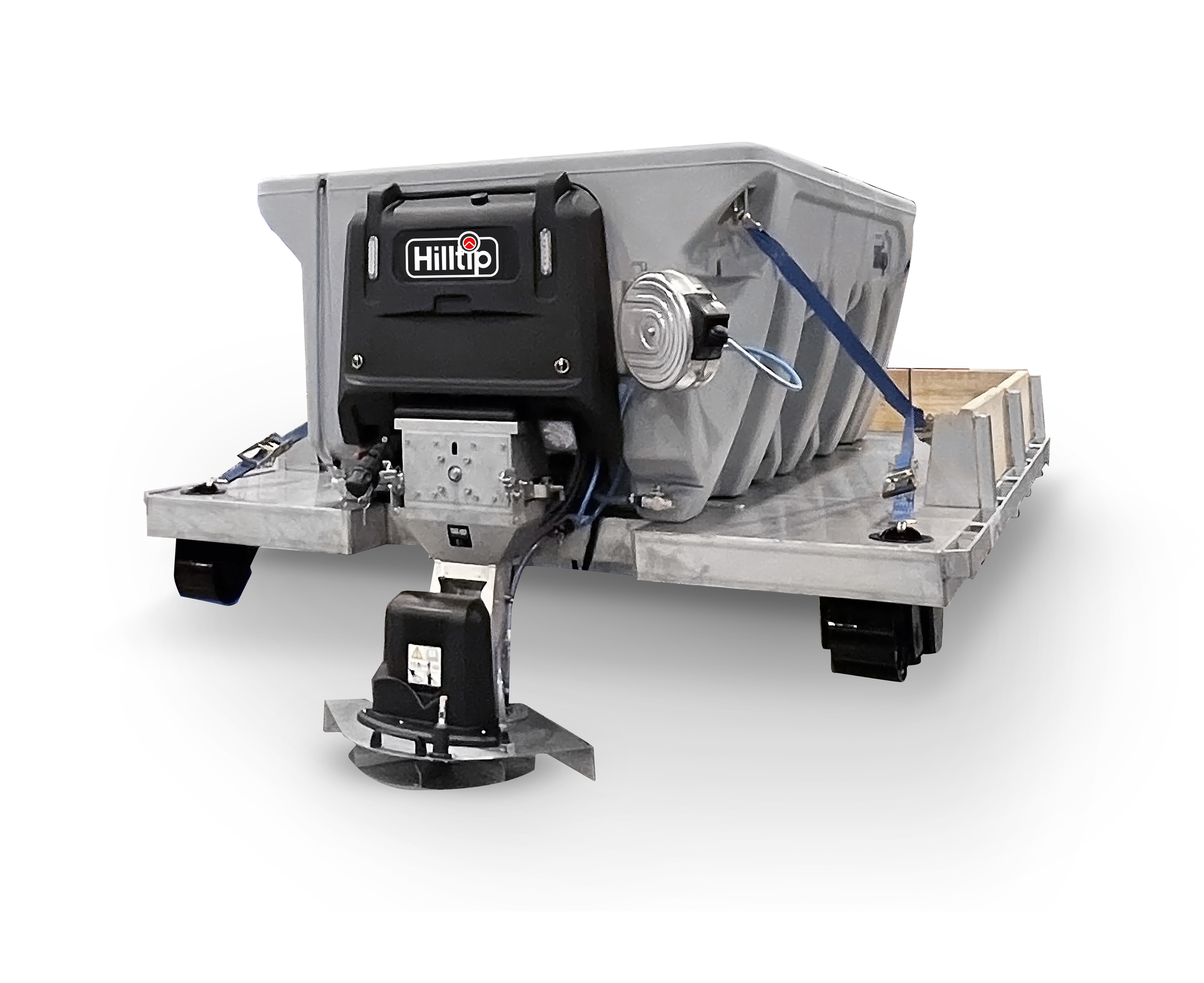 A functional feature of the Winter Maintenance Bed is a rear cutout to fit and protect a salt spreader chute.